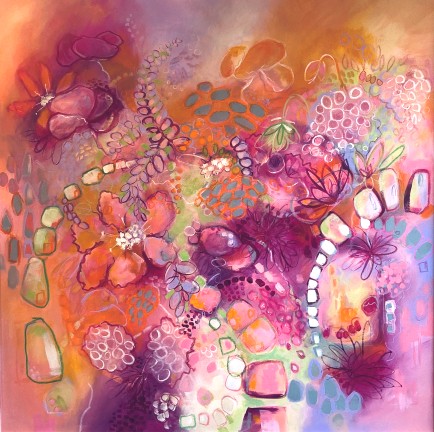 'Floral Symphony ' by artist Joanna Mcdonough